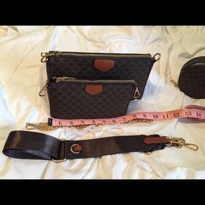 Risup small patterned crossbody handbag